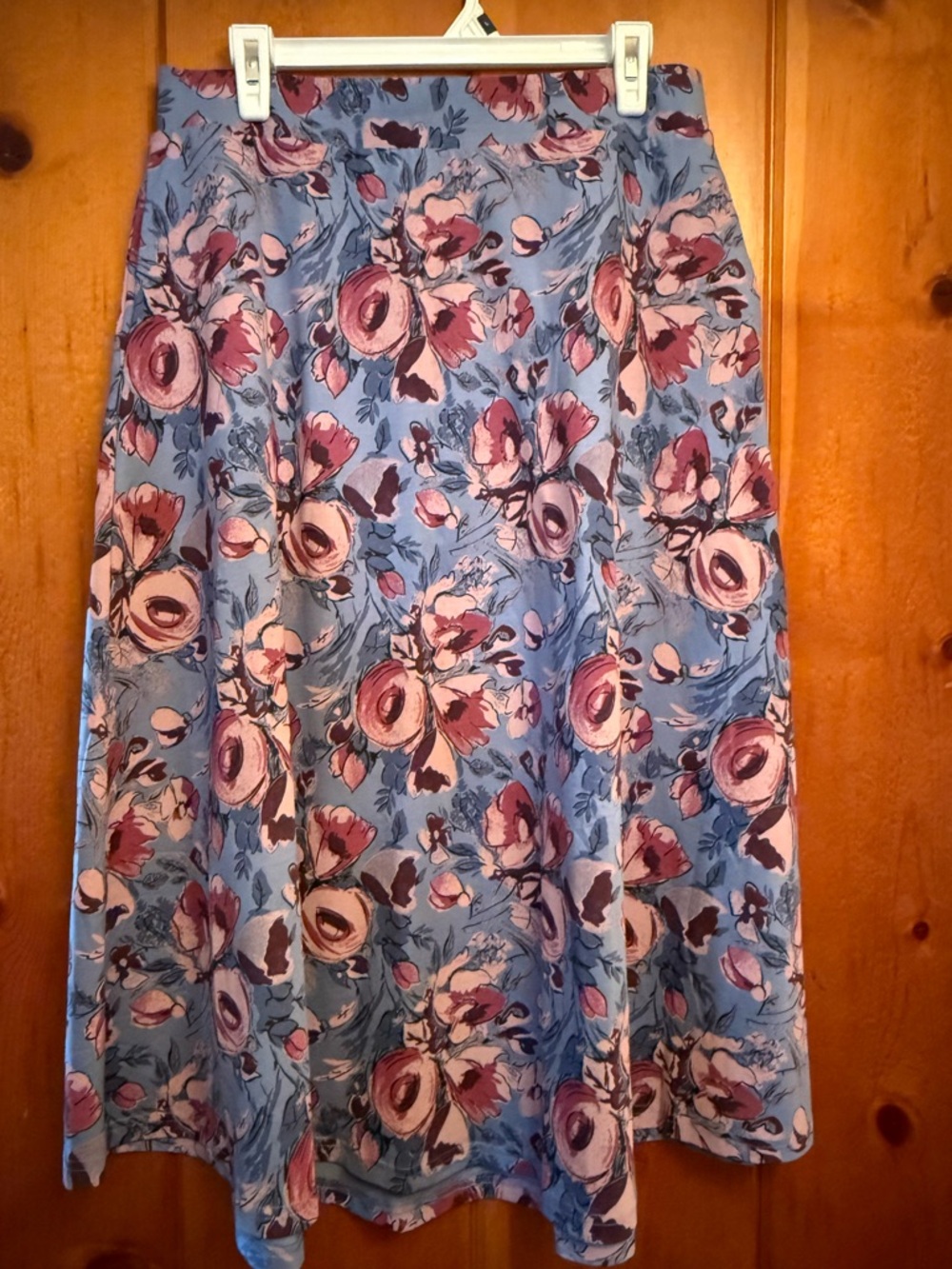 Pact |Organic Cotton Fit & Flare Midi Skirt